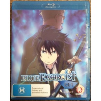 Blue Exorcist 01 Ep 01-05 Blue Ray Disc *Dubs and Subs*