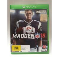 MADDEN 18 NFL XBOX ONE MICROSOFT XBOX ONE GAME