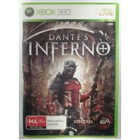 Dante's Inferno Microsoft Xbox 360 Game Disc 