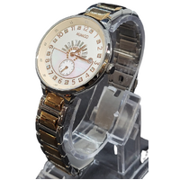 Mimco Remi Timepiece Silver and Rose Gold Toned Ladies 40mm Watch