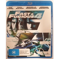 Fast & Furious 4 Vin Diesel Paul Walker Blu-ray