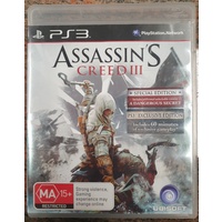 Assassin's Creed 3 Sony Playstation 3 Ubisoft Game Disc