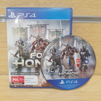 For Honor Playstation 4 PS4 Video Game