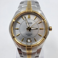 Pulsar Unisex Stainless Steel Watch 5ATM Water Resistant Sapphire