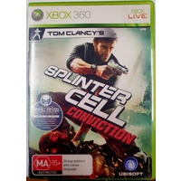 Tom Clancy's Splinter Cell Conviction Microsoft Xbox 360 Game
