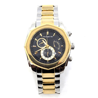 Michael Hill Men's Two-Tone Chronograph Watch Stainless Steel 9513 (Pre-Owned)