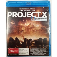 Project X Xtended Cut Blu-ray Disc Movie