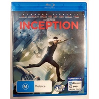Inception Blu-ray 4 Disc w/ DVD and Digital Edition Movie