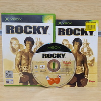 Rocky Microsoft XBOX Classic Game Disc w/ Manual