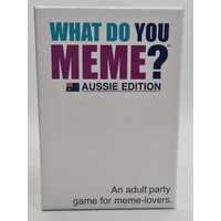 What Do You Meme Aussie Edition Game (New Never Used)