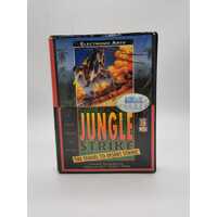 Jungle Strike The Sequel to Desert Strike 16-Bit Cartridge Video Game