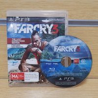 Farcry 3 Playstation 3 PS3 Game *Damaged Cover