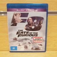 The Fate of the Furious F8 Blu-Ray DVD