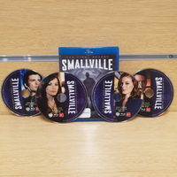Smallville The Final Season 4-Disc Blu-Ray DVD Set