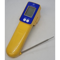 DeltraTrak 15039 HACCP Infrared Thermocouple Probe Combo Thermometer (Pre-Owned)