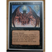 Magic the Gathering Lord of the Pit 4th Edition 1995