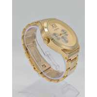 Unlisted UL1269 Yellow Gold Case Dial Silver Sub-Eyes Men’s Quartz Watch