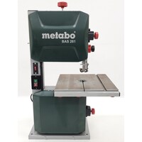 Metabo BAS 261 Band Saw PRECISION 400W + Accessories (Pre-Owned)
