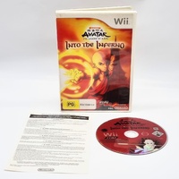 Avatar The Last Airbender Into The Inferno Nintendo Wii Game THQ