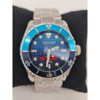 Archon Offshore Pro 5 Blue Dial Automatic Sapphire Crystal Watch (Preowned)