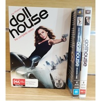 Dollhouse The Complete Series Season 1+2 8 Disc DVD set (Pre-Owned)