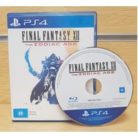 Final Fantasy XII The Zodiac Age Sony Playstation 4 Game Disc (Pre-Owned)