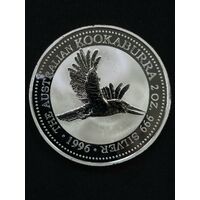 Perth Mint 1996 Kookaburra Australian Coin 2oz 99.9% Silver (Pre-Owned)