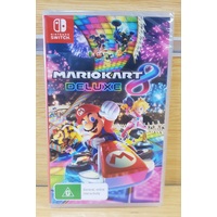 Mario Kart 8 Deluxe Nintendo Switch Factory Sealed (Pre-Owned)