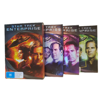 Star Trek Enterprise Seasons 1-4 on 27 DVD Discs