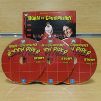 Born To Controversy - The Roddy Piper Story WWE 3-Disc DVD (Pre-Owned)