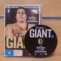 WWE: Andre the Giant HBO Sport's Documentary DVD (Pre-Owned)