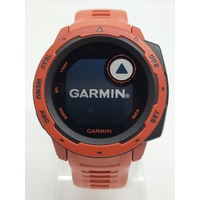 Garmin Instict Rugged GPS Watch Unisex Flame Red - 010-02064-02 (Pre-Owned)