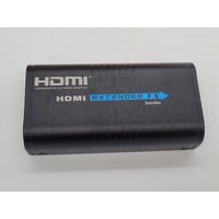 Extender HDMI Extender by Lan TX Sender - Black (Pre-owned)