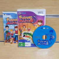 Nintendo Wii Hudson: Fishing Master Video Game + Manual (Pre-Owned)