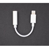 iPhone to AUX 3.5mm headphone Audio Jack Adapter Cable iPhone 8 X XR 11 12 13 - White