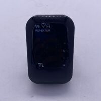 Kogan WiFi Booster Repeater Wireless Signal Extender Black