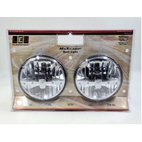 LED Autolamps MaxiLamp 7 Inch Round LED Headlight 1422LM High Beam 11V-32V