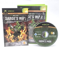Army Men Sarge's War Xbox Original Game Complete