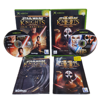 Microsoft XBOX Star-Wars Knights of the Old Republic 2-Game Set (Pre-Owned)