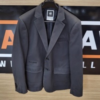 G-Star RAW GS330L Blazer Black Size 52 2 Button Jacket