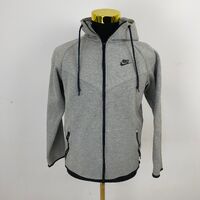 Nike Jersey Zip-Up Hoodie Size Small – Grey (Pre-owned)