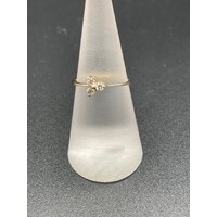 Ladies 9ct Yellow Gold Dante Diamond Ring Fine Jewellery Elegant Design
