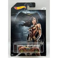 DC Batman vs Superman Hot Wheels Wonder Woman Tantrum Brown Toy Car