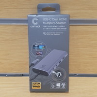 Comsol USB C to Dual HDMI Multiport Adaptor