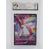 2021 Pokémon SWSH Promos Dark Sylveon V Black Star Promo Collectable Card