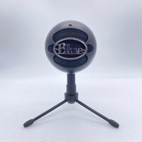 Blue Snowball Ice Black Plug and Play Condenser Microphone