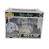 Funko Pop! Rides #34 Rick and Morty Rick's Ship Collectible Vinyl Figure