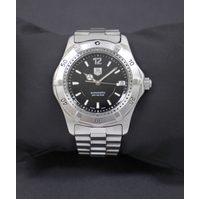 TAG Heuer 2000 Automatic Men's 36mm Black Dial Steel Watch WK2118.BA0311        (pre-owned)