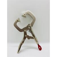 Milwaukee 152mm 6 Inch Torque Lock Locking C-Clamp Swivel Jaws 48-22-3522