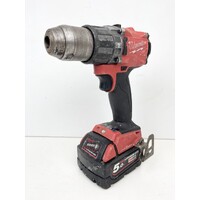 Milwaukee M18ONEPD2 18V Li-ion Cordless Hammer Drill Driver with 5.0Ah Battery